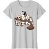 image:imageStar Wars Porgs Playing With Chewbaccas Things Portrait TShirtSilver Grey