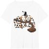 image:imageStar Wars Porgs Playing With Chewbaccas Things Portrait TShirtWhite