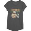 image:imageStar Wars Rise of Skywalker BB8 amp DO Droid Squad TShirtAsphalt Grey