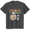 image:imageStar Wars Rise of Skywalker BB8 amp DO Droid Squad TShirtDark Heather Grey