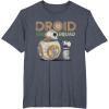 image:imageStar Wars Rise of Skywalker BB8 amp DO Droid Squad TShirtHeather Blue