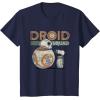 image:imageStar Wars Rise of Skywalker BB8 amp DO Droid Squad TShirtNavy Blue