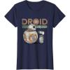 image:imageStar Wars Rise of Skywalker BB8 amp DO Droid Squad TShirtNavy Blue
