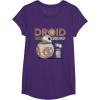 image:imageStar Wars Rise of Skywalker BB8 amp DO Droid Squad TShirtPurple