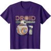 image:imageStar Wars Rise of Skywalker BB8 amp DO Droid Squad TShirtPurple