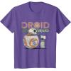 image:imageStar Wars Rise of Skywalker BB8 amp DO Droid Squad TShirtPurple Heather