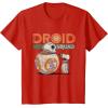 image:imageStar Wars Rise of Skywalker BB8 amp DO Droid Squad TShirtRed