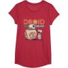 image:imageStar Wars Rise of Skywalker BB8 amp DO Droid Squad TShirtRed Heather