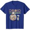 image:imageStar Wars Rise of Skywalker BB8 amp DO Droid Squad TShirtRoyal Blue