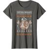 image:imageStar Wars Stitched BB8 Join The Resistance TShirtAsphalt Grey