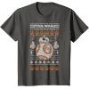 image:imageStar Wars Stitched BB8 Join The Resistance TShirtAsphalt Grey