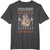image:imageStar Wars Stitched BB8 Join The Resistance TShirtDark Heather Grey