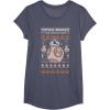 image:imageStar Wars Stitched BB8 Join The Resistance TShirtHeather Blue