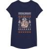 image:imageStar Wars Stitched BB8 Join The Resistance TShirtNavy Blue