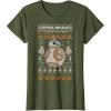 image:imageStar Wars Stitched BB8 Join The Resistance TShirtOlive Green