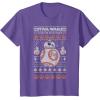 image:imageStar Wars Stitched BB8 Join The Resistance TShirtPurple Heather