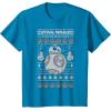 image:imageStar Wars Stitched BB8 Join The Resistance TShirtSapphire Blue