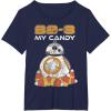 image:imageStar Wars The Force Awakens BB8 My Candy Halloween TShirtNavy Blue
