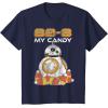 image:imageStar Wars The Force Awakens BB8 My Candy Halloween TShirtNavy Blue