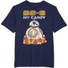 image:imageStar Wars The Force Awakens BB8 My Candy Halloween TShirtNavy Blue