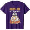 image:imageStar Wars The Force Awakens BB8 My Candy Halloween TShirtPurple