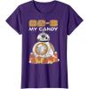 image:imageStar Wars The Force Awakens BB8 My Candy Halloween TShirtPurple