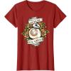 image:imageStar Wars The Force Awakens BB8 This Is How I Roll Tattoo TShirtCranberry Red