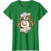 image:imageStar Wars The Force Awakens BB8 This Is How I Roll Tattoo TShirtKelly Green