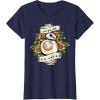 image:imageStar Wars The Force Awakens BB8 This Is How I Roll Tattoo TShirtNavy Blue