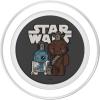 image:imageStar Wars The Last Jedi R2D2 Chewbacca Porgs Cartoon PopSockets MagSafe PopGrip for iPhoneMagSafe