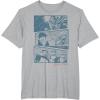 image:imageStar Wars Vader Han Luke Chewie Anime Panels Graphic TShirt TShirtHeather Grey