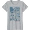 image:imageStar Wars Vader Han Luke Chewie Anime Panels Graphic TShirt TShirtHeather Grey