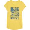 image:imageStar Wars Vader Han Luke Chewie Anime Panels Graphic TShirt TShirtLemon Yellow