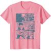 image:imageStar Wars Vader Han Luke Chewie Anime Panels Graphic TShirt TShirtPink