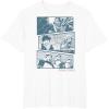 image:imageStar Wars Vader Han Luke Chewie Anime Panels Graphic TShirt TShirtWhite