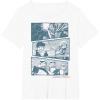 image:imageStar Wars Vader Han Luke Chewie Anime Panels Graphic TShirt TShirtWhite