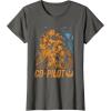 image:imageStars Wars Chewie Rebel CoPilot Distressed TShirtAsphalt Grey