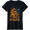 image:imageStars Wars Chewie Rebel CoPilot Distressed TShirtBlack