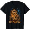 image:imageStars Wars Chewie Rebel CoPilot Distressed TShirtBlack