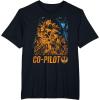 image:imageStars Wars Chewie Rebel CoPilot Distressed TShirtBlack