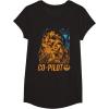 image:imageStars Wars Chewie Rebel CoPilot Distressed TShirtBlack