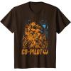 image:imageStars Wars Chewie Rebel CoPilot Distressed TShirtBrown