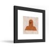 image:imageTrends International Gallery Pops Star Wars Saga  Neutral Abstract Chewbacca Wall Art Wall Poster 12 x 12 Black Framed VersionBlack Framed Version