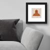 image:imageTrends International Gallery Pops Star Wars Saga  Neutral Abstract Chewbacca Wall Art Wall Poster 12 x 12 Black Framed VersionBlack Framed Version