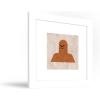 image:imageTrends International Gallery Pops Star Wars Saga  Neutral Abstract Chewbacca Wall Art Wall Poster 12 x 12 Black Framed VersionWhite Framed Version