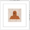 image:imageTrends International Gallery Pops Star Wars Saga  Neutral Abstract Chewbacca Wall Art Wall Poster 12 x 12 Black Framed VersionWhite Framed Version