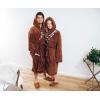 image:imageUkonic Star Wars Chewbacca Robe and Slipper Set for Adults  SmallMedium
