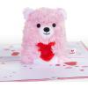 image:imageLovepop Everyday Star Wars Chewbacca Plushpop Soft Animal PopUp Card for Her and Him  3D Greeting Card for Boys Girls Men Women  Best in the Galaxy  6 x 8 CardYou Make Me Beary Happy Plushpop