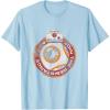 image:imageStar Wars BB8 Episode 7 Join the Resistance Graphic TShirt TShirtBaby Blue