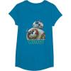 image:imageStar Wars BB8 Lighter Episode 7 Graphic TShirt TShirtSapphire Blue